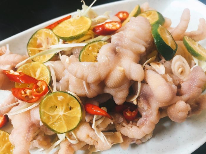 Chân gà sả tắc đỉnh cao