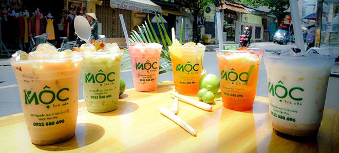Cốc trà sữa đơn giản thơm ngon