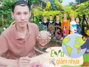 Tin tức - Gặp thầy giáo mỹ thuật ở Hà Nội mê “thổi hồn” cho rác: Đưa tái chế vào những tiết học là cách lan tỏa lối sống xanh