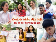 Tin tức - Loạt khoảnh khắc tại kỳ thi THPT 2025: Nam sinh khuyết tứ chi tự viết bài, nữ sinh bật khóc khi nhận bánh sinh nhật của mẹ 