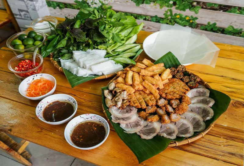 Bún đậu Hàng Khay vừa ngon vừa đẹp mắt