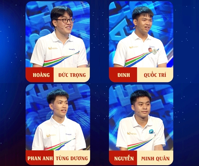 Các thí sinh của cuộc thi tuần 1 tháng 2 quý 3 Đường lên đỉnh Olympia 2025