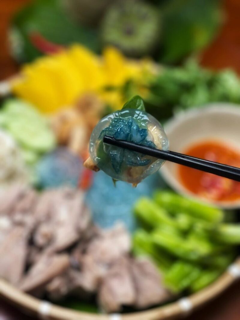 Thịt con nuốc giòn thanh, càng ăn sống càng ngon