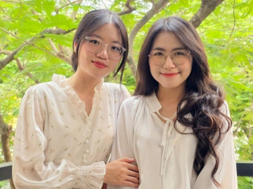 Hai nữ sinh cùng quê, trùng sinh nhật dẫn đầu ĐH Kinh tế Quốc dân