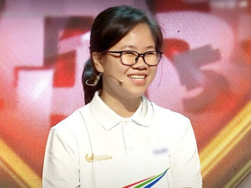 Nữ sinh ở Quảng Trị giành chiến thắng kịch tính, là cái tên đầu tiên vào cuộc thi quý 3, Olympia 2025