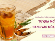 3 món ngon từ quả mơ chua ngọt đánh thức mọi giác quan