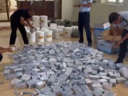 Lộ kho hàng chứa hàng nghìn tuýp thuốc trôi nổi