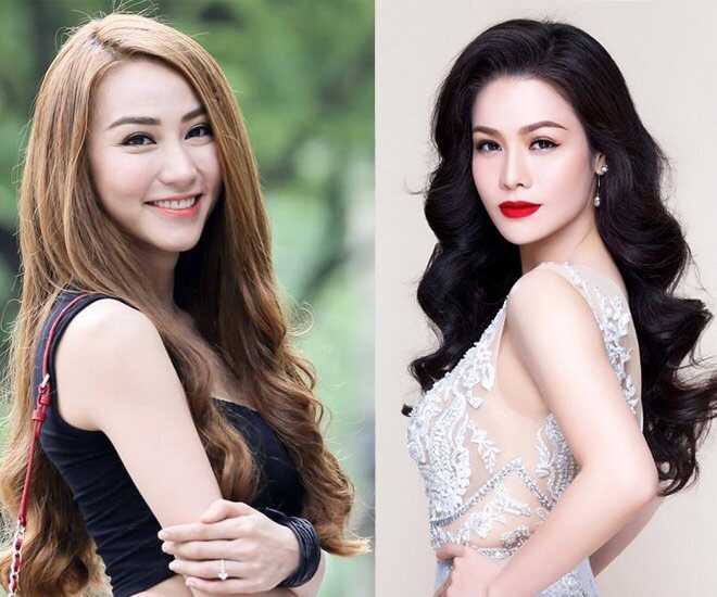 Ngân Khánh và Nhật Kim Anh là 2 mỹ nhân cùng sinh năm 1985.