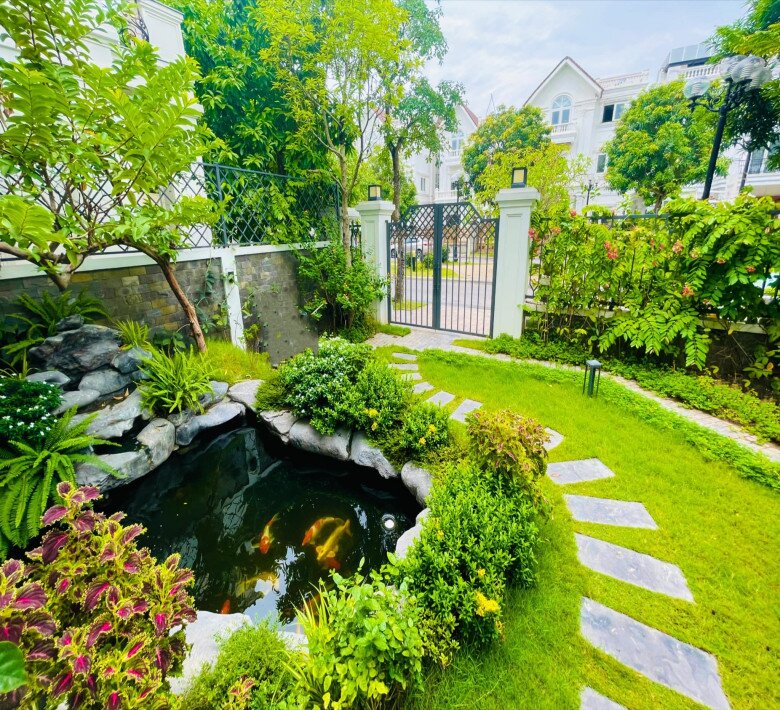 Biệt thự sang trọng của gia đình Lã Thanh Huyền.