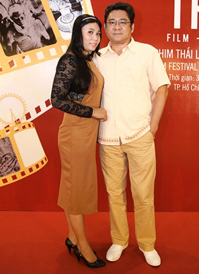 Huỳnh Anh Tuấn và Thảo Sương cùng tham gia sự kiện vào năm 2016.