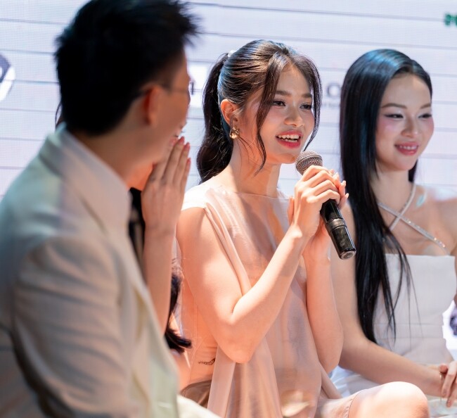 Á hậu Minh Kiên chia sẻ sự hạnh phúc khi được giao vai Mây sau nhiều lần trượt vai.