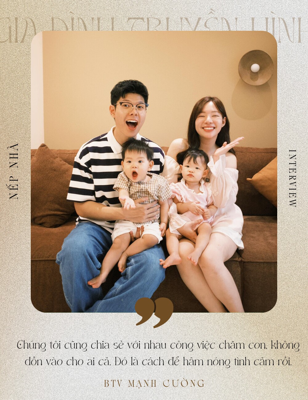 Gia đình Truyền Hình sau 1 năm đón cặp song sinh: amp;#34;Ông bà nội ngoại chia nhau lịch thứ 2-4-6 và 3-5-7 để chăm cháuamp;#34; - 3