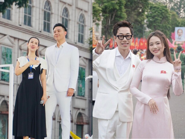 2 nam ca sĩ 9X vinh dự hát trong lễ diễu binh: Đông Hùng hạnh phúc bên vợ con, Double2T từng là thợ cắt tóc