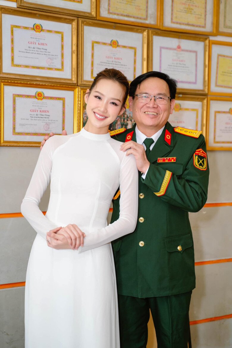 Người đẹp xuất thân trong gia đình gia giáo tại Cần Thơ.