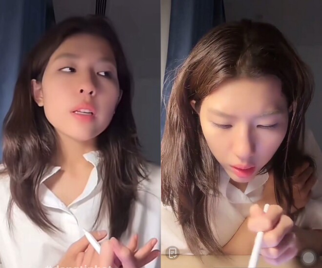 Lamoon Diễm Hằng “gây sốt” mạng xã hội khi livestream giải đề thi môn Ngữ văn.