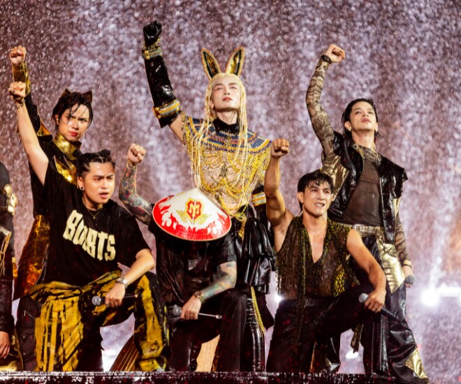 Mưa lớn diễn ra tại địa điểm tổ chức concert Anh trai vượt ngàn chông gai Day 6.