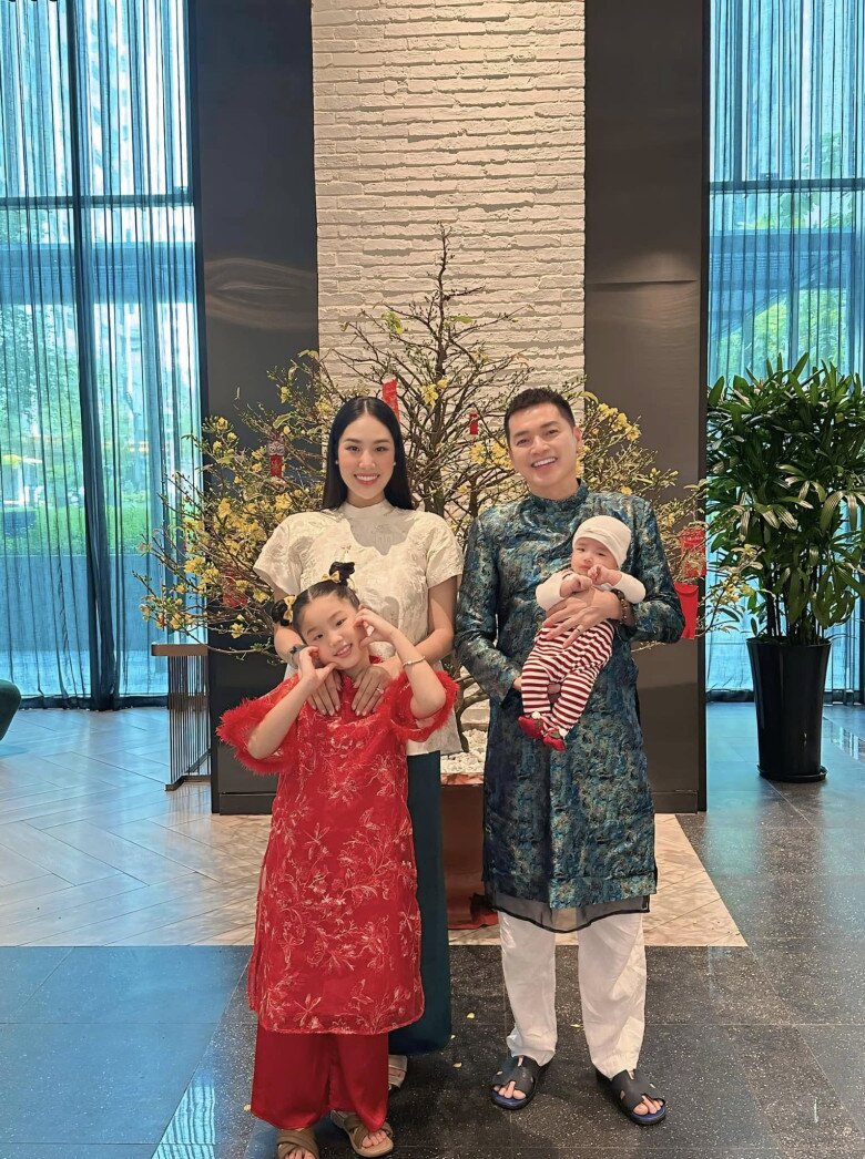 Quang Minh có mối quan hệ thân thiết với con riêng của bạn gái.