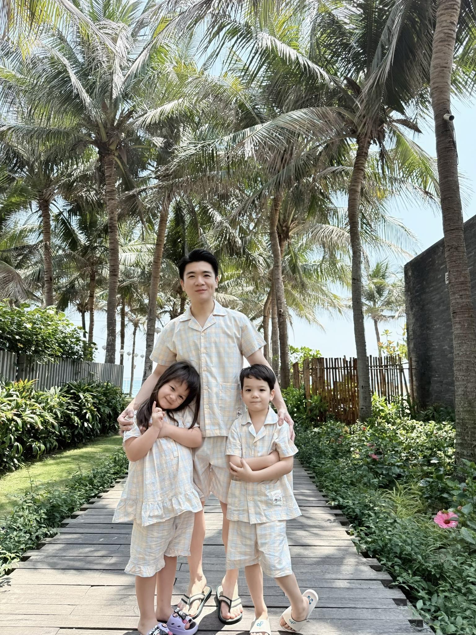 Nam doanh nhân được nhận xét là nuôi dạy các con rất khéo.