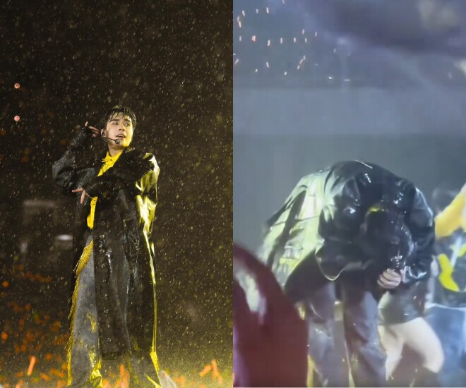 Quang Hùng MasterD được khen ngợi vì hành động cúi người 90 độ cảm ơn khán giả.