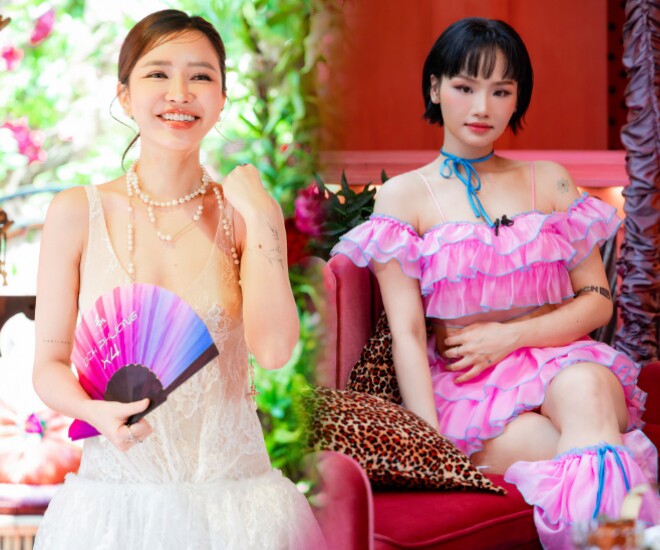 Miu Lê và Bích Phương trở thành đội trường nhờ lượt bình chọn của khán giả.