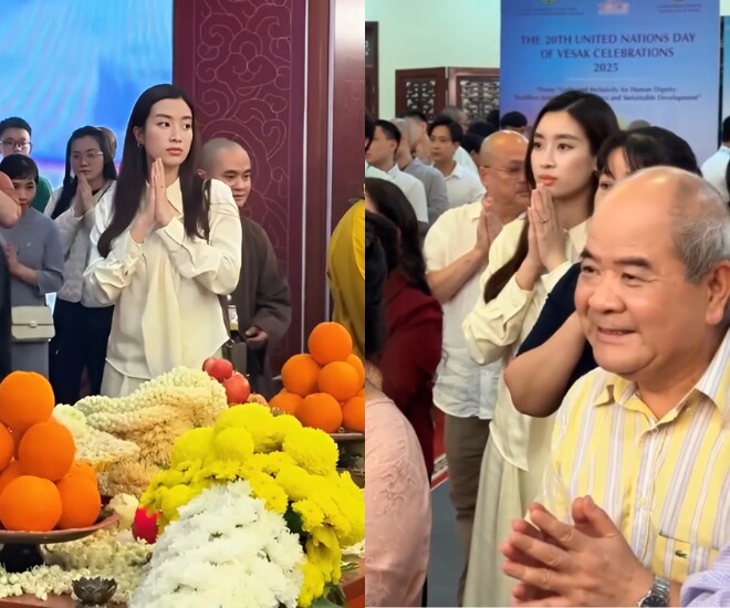 Người đẹp được khen ngợi hết lời vì nhan sắc xinh đẹp, khí chất sang trọng.