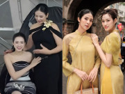 Giải trí - Hoa hậu Đỗ Thị Hà bị nhắc nhở vì xoa bụng bầu của Hoa hậu Ngọc Hân, được đàn chị "nhả vía" có con