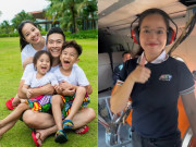 Giải trí - Nữ MC tác nghiệp trên trực thăng không quân hút gần triệu view: Là Thạc sĩ Văn hóa, vợ của "hoàng tử xiếc"