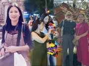 NSND hiếm hoi tham gia diễu hành mừng đại lễ: Là mỹ nhân sân khấu một thời, U70 trẻ trung được ông xã yêu chiều