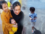 Giải trí - Xúc động cảnh con trai NSƯT Quý Bình thăm biển Cần Giờ nơi bố được thủy táng, chỉ tay lên trời khi mẹ hỏi: "Ba đâu?"