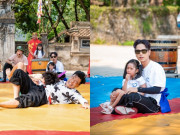 Giải trí - "Bố ơi mình đi đâu thế?" tập 5: Trung Ruồi đấu vật khiến dân tình cười nghiêng ngả, Neko Lê bỏ cuộc vì ái nữ