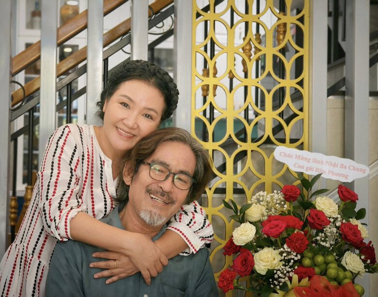Nữ nghệ sĩ được chồng yêu thương, cưng chiều hết mực.