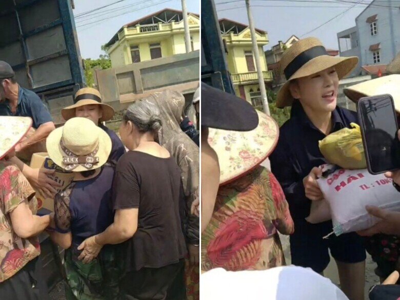 Phương Oanh thường làm từ thiện, giúp đỡ các hoàn cảnh khó khăn.