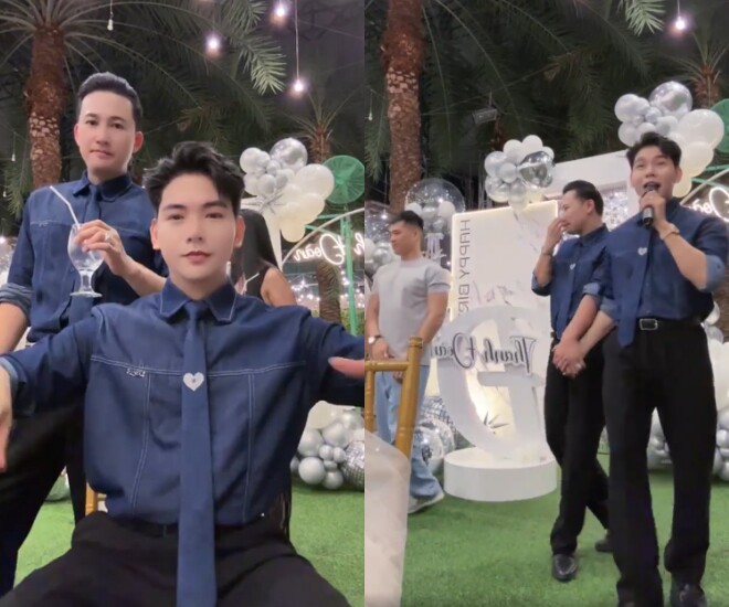 Hà Trí Quang tổ chức sinh nhật hoành tráng cho Thanh Đoàn.