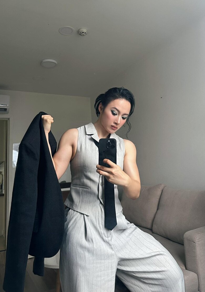 Từng hối hận vì nhiều năm gánh tạ, Angela Phương Trinh nay để tóc tém ...