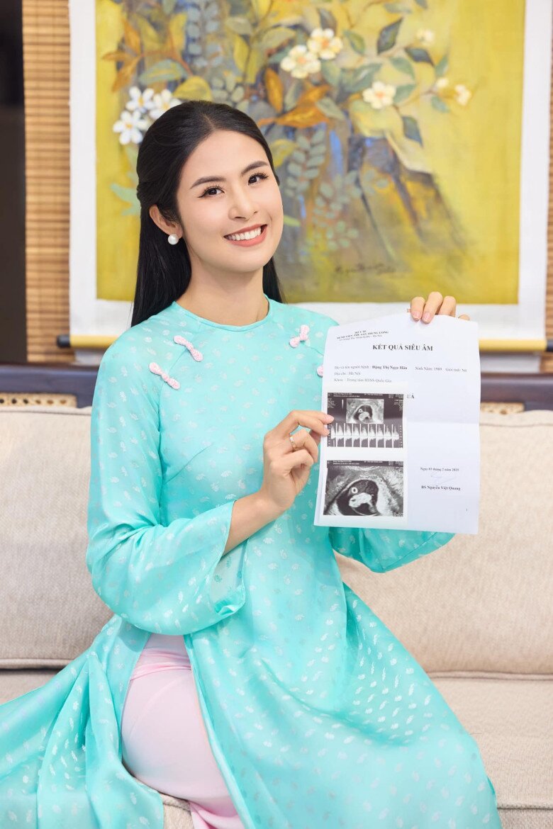 Vợ chồng Hoa hậu Ngọc Hân thành công mang thai tự nhiên.