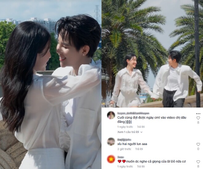 Nửa kia của Vũ Cát Tường mở tính năng bình luận của TikTok.