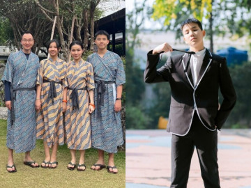 Hoa hậu Thùy Lâm khoe khoảnh khắc gia đình yên bình vào ngày nghỉ, quý tử nay cao lớn như bạn của bố Tiến sĩ