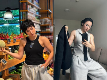 Từng hối hận vì nhiều năm "gánh tạ", Angela Phương Trinh nay để tóc tém, khoe cơ bắp cuồn cuộn như lực sĩ