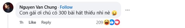 Nhạc sĩ Nguyễn Văn Chung gọi bé Moon là con gái.