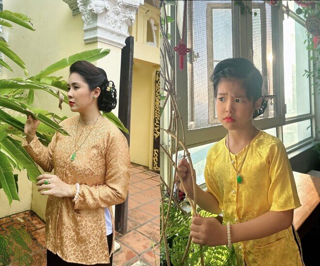 Con gái Lê Phương gây bất ngờ với khả năng biểu cảm đa dạng, bộc lộ năng khiếu diễn xuất từ nhỏ.