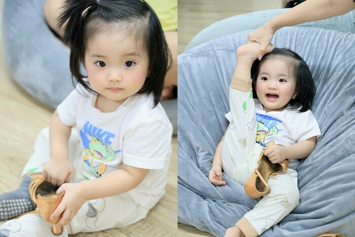 Cô bé Lisa có ngoại hình xinh xắn như búp bê, khiến cộng đồng mạng tan chảy.