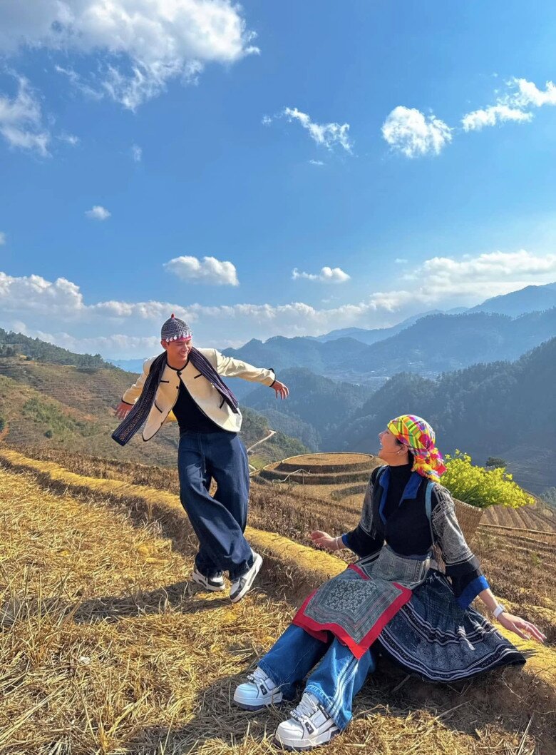 Phạm Kiên và Diệp Lâm Anh cùng nhau đi du lịch.