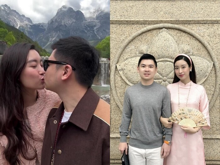 Đỗ Mỹ Linh từng có thời gian hẹn hò kín tiếng trước khi công khai kết hôn với con trai Bầu Hiển.