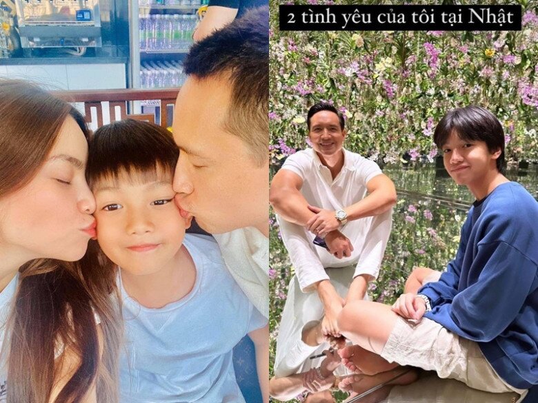 Kim Lý thường là người tâm sự, cùng Subeo tập luyện thể thao.