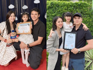 Sao Việt khoe con tốt nghiệp mầm non: Bảo Bối sinh ở Mỹ của Vũ Ngọc Ánh "phá" trường, ái nữ Lê Phương cao như "vượt cấp"