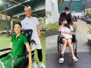 Sao Việt ngồi xe lăn, xước mặt bởi cùng một lý do: Vợ Mạc Hồng Quân phải phẫu thuật, Bảo Thanh lui về ở ẩn