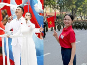 Giải trí - 2 ca sĩ bị dân mạng "so kè" khi hát cùng ca khúc trong lễ diễu binh: Võ Hạ Trâm cứu Duyên Quỳnh 1 bàn thua