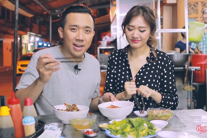 Trấn Thành là người đam mê ẩm thực.