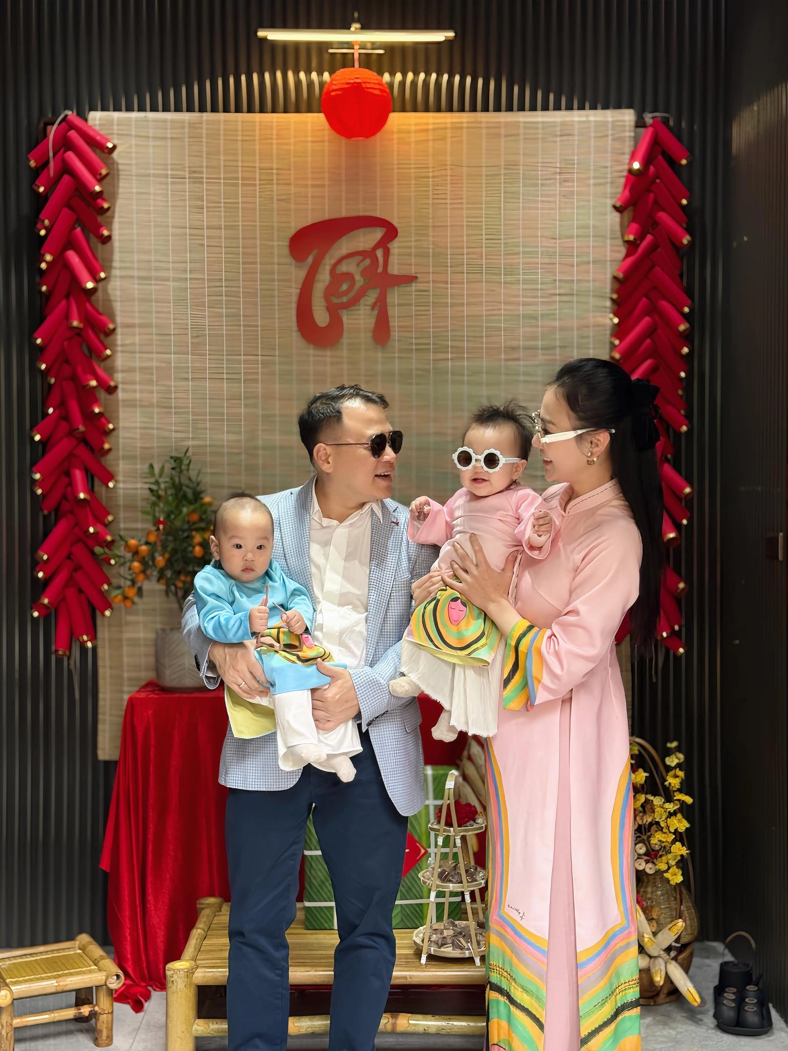Nam doanh nhân luôn dành thời gian đồng hành cùng các con.