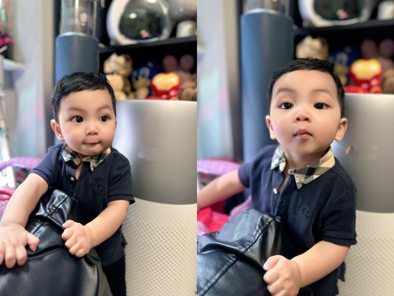 Gương mặt đáng yêu của con trai Quỳnh Thư khiến nhiều người muốn xin vía bỏ bụng.